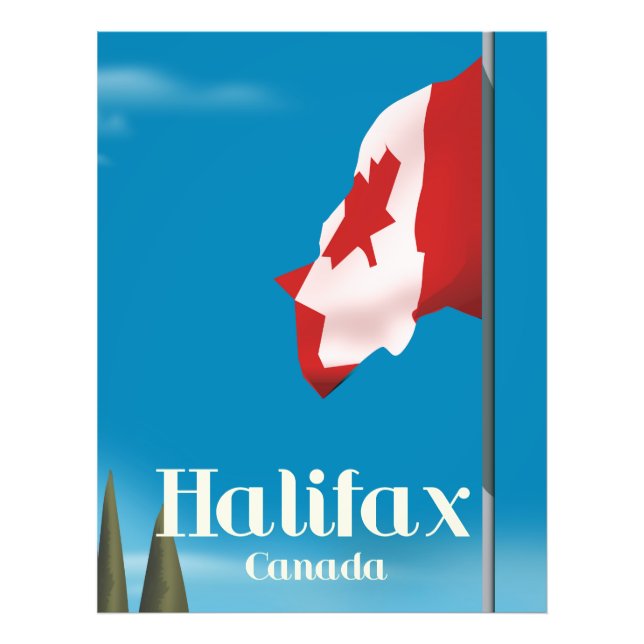 Foto Póster de viaje a Halifax Canadá (Frente)