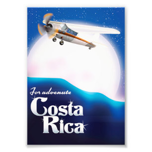 Foto Póster de viaje a la luna de aventura en Costa Ric