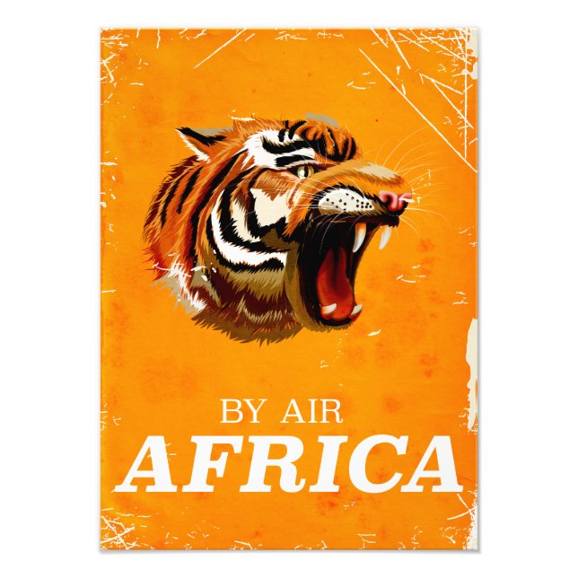Foto Póster de viaje de Air Africa (Frente)