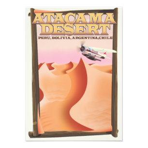 Foto Póster de viaje de Aventura en el Desierto de Atac