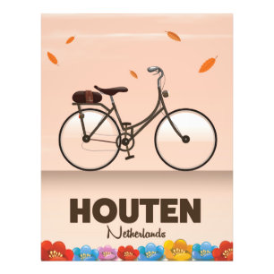 Foto Póster de viaje de Houten Países Bajos.