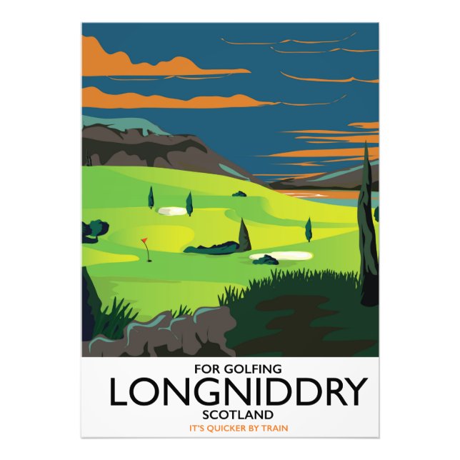 Foto póster de viaje de longniddry Scotland Golf (Frente)