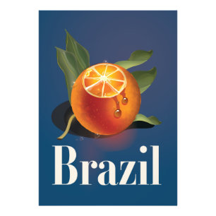 Foto Póster de viaje de Naranjas de Brasil