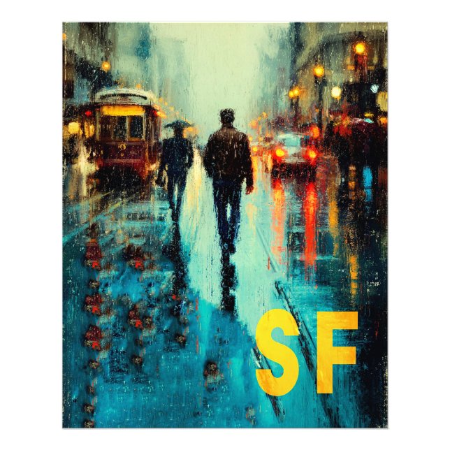 Foto Póster de viaje de San Francisco (Frente)