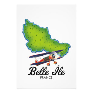 Foto Póster de viaje francés de Belle Île