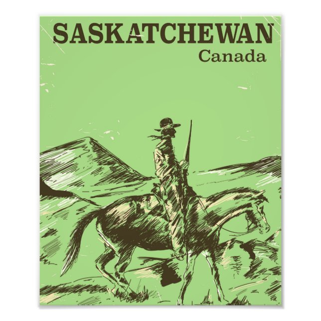 Foto Poster de viajes de Saskatchewan Canada (Frente)