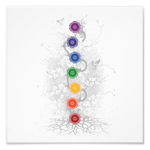 Foto Poster del árbol de Chakra