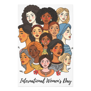 Foto Poster del Día Internacional de la Mujer
