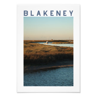 Foto Póster del paisaje costero de Blakeney Norfolk