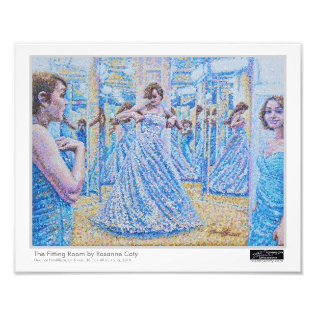 Foto Poster del salón de baile por Rosanne Coty (Frente)