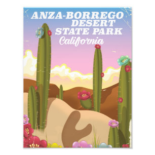 Foto Poster del viaje del parque de estado del desierto