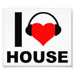 Foto Póster divertido de I Heart House