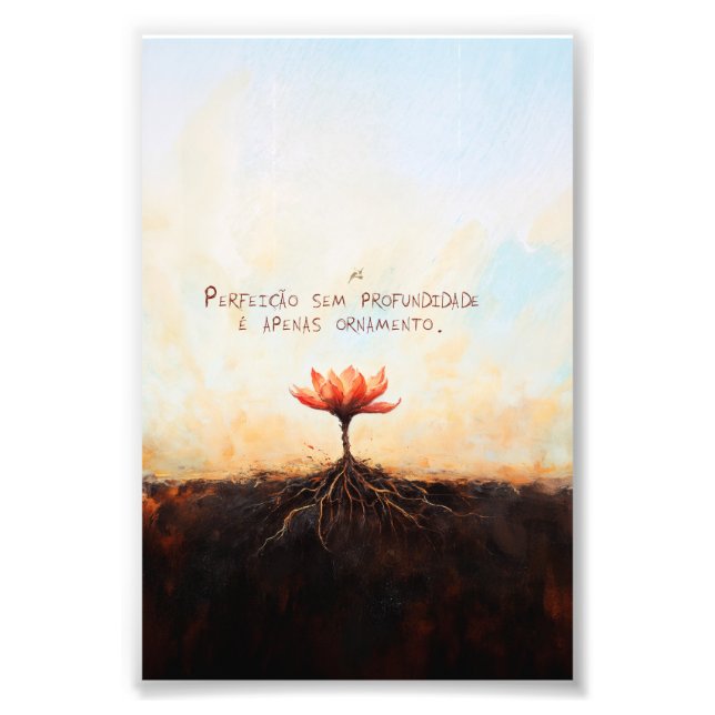 Foto Poster Essência (frase III) (Frente)