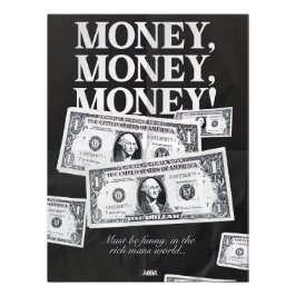 Foto Póster Estético de Mentalidad de Dinero
