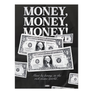 Foto Póster Estético de Mentalidad de Dinero