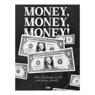 Foto Póster Estético de Mentalidad de Dinero