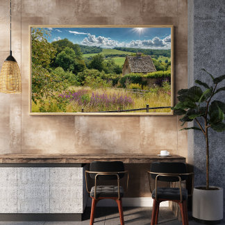 Foto Póster fotográfico del campo inglés