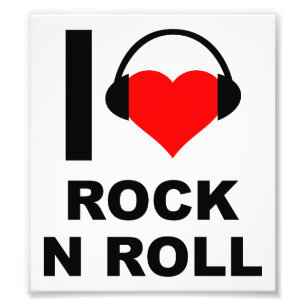 Foto Poster gracioso de I Heart Rock