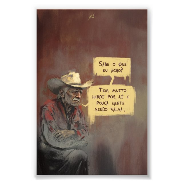 Foto Pôster Heróis (Frente)