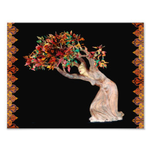 Foto Poster Imprimible de Dryad de Otoño