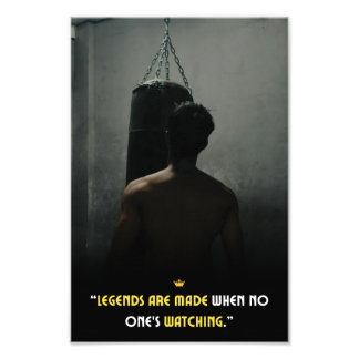 Foto Poster inspirador para emprendedores, atletas