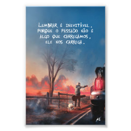 Foto Poster Memórias (Frase III)
