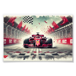 Foto poster met formule 1