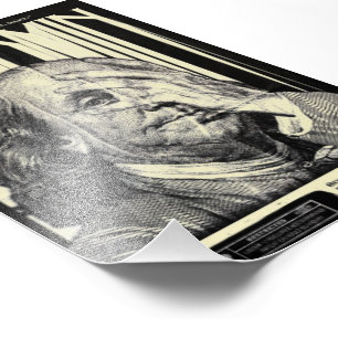 Foto Póster Motivacional Benjamin Franklin