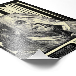 Foto Póster Motivacional Benjamin Franklin