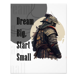 Foto Poster motivacional de Samurai