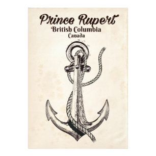 Foto Póster náutico de Prince Rupert, Columbia Británic