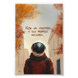 Foto Poster Outro Planeta (frase III)