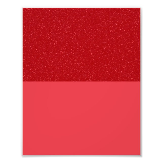 Foto Póster personalizado: bloques rojos de tomate con  (Frente)