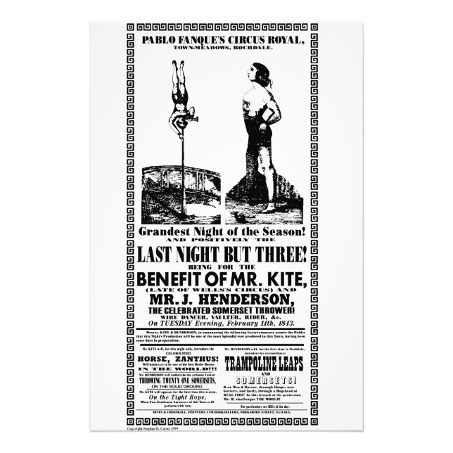Foto Póster Réplica Sr Kite (Frente)