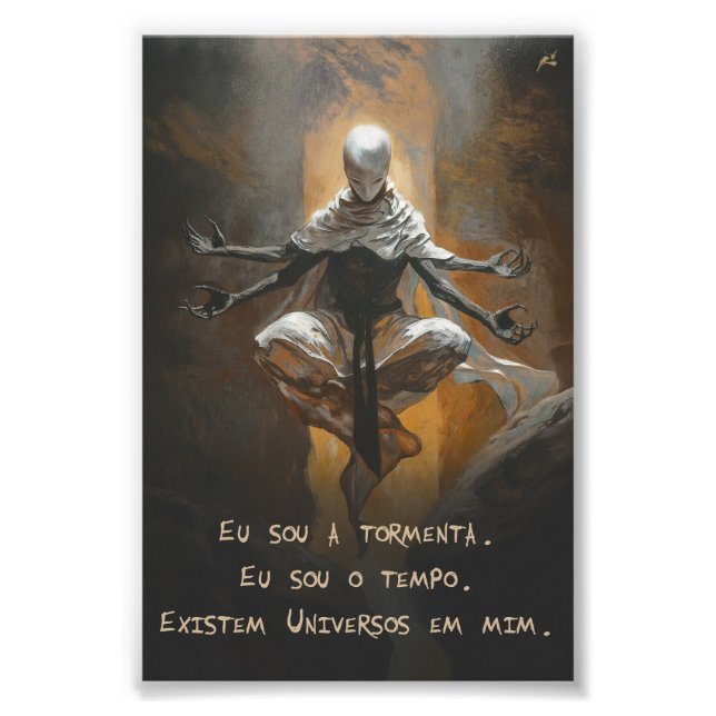 Foto Poster Tormenta (frase II) (Frente)
