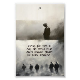 Foto Pôster Trauma (Frase II)