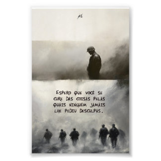 Foto Pôster Trauma (Frase II)