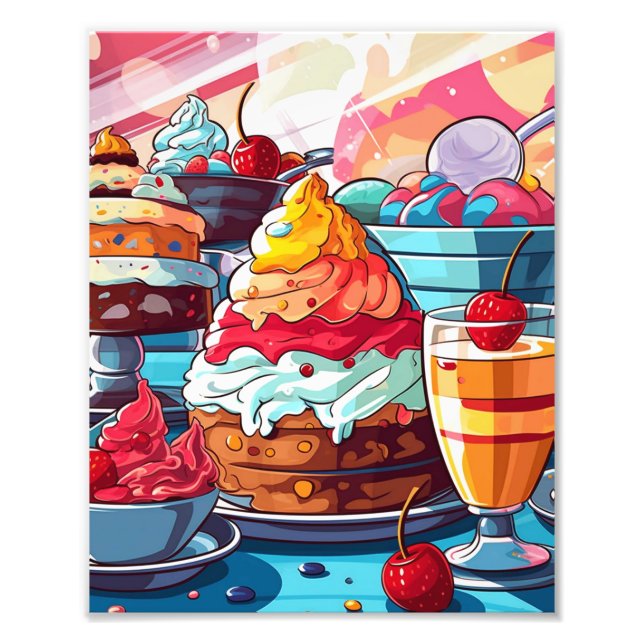 Foto Postres dulces (Frente)