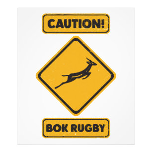 Foto Precaución - SpringBoks Cruzando