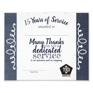 Foto Premio universal por el aniversario de los emplead