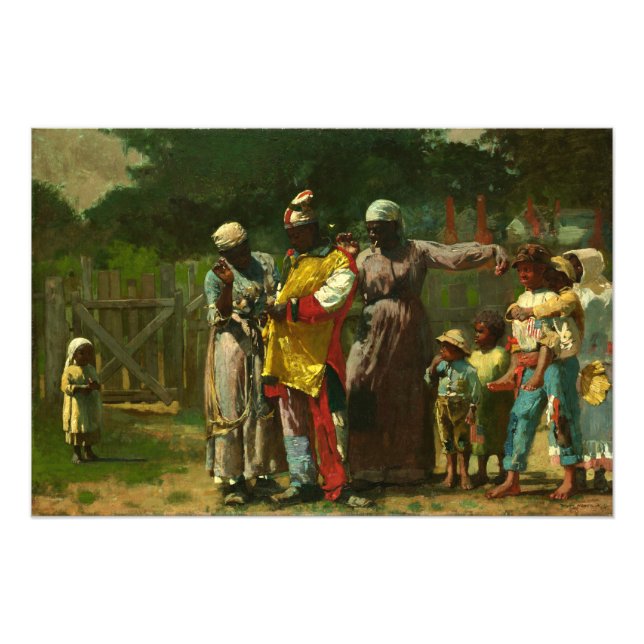 Foto Preparándose para el Carnaval de Winslow Homer (Frente)