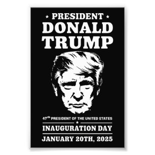 Foto Presidente 47 D J. Trump Inauguración Día 2025