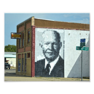 Foto Presidente Eisenhower Mural, Abilene, Kansas