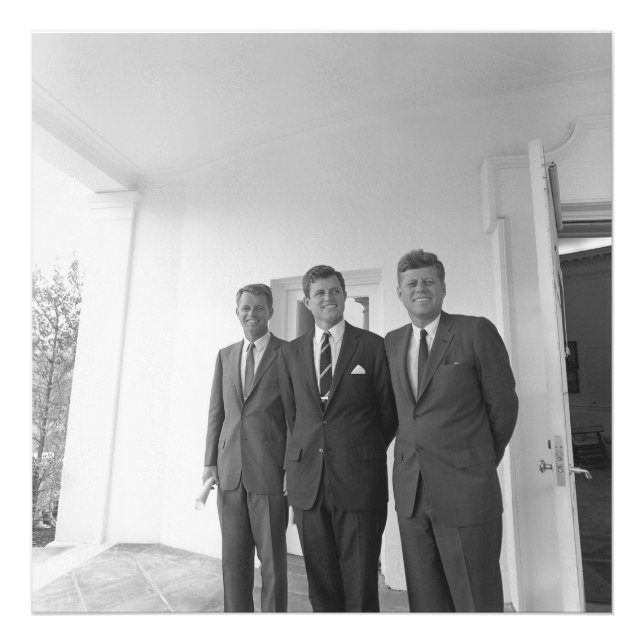 Foto Presidente John Kennedy y Brothers American Camelo (Frente)