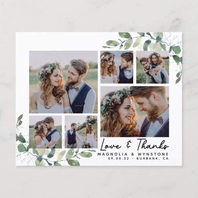 Foto presupuestaria Eucalyptus Boda Tarjeta de agr (Anverso)