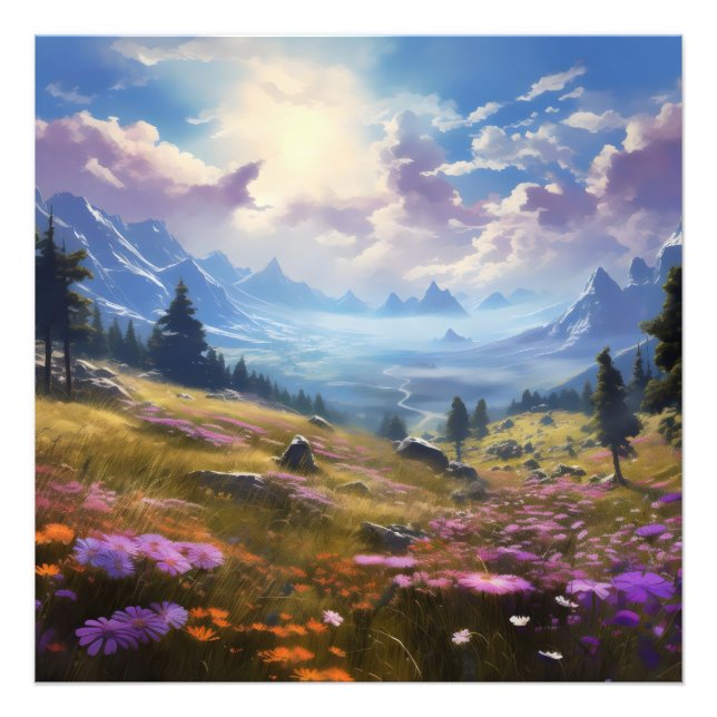 Foto Primavera en las montañas (Frente)