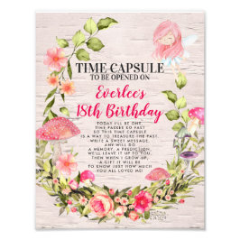 Foto Primer Rótulo de la cápsula de cumpleaños | Leche 