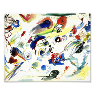 Foto Primera acuarela abstracta de Wassily Kandinsky