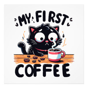 Foto Primera aventura de café negro