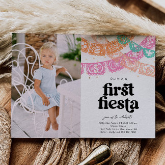 Foto Primera Invitación al Cumpleaños de Fiesta